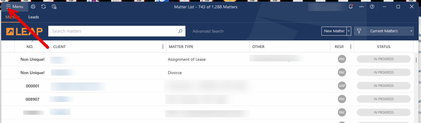 LEAP Enable Disable User